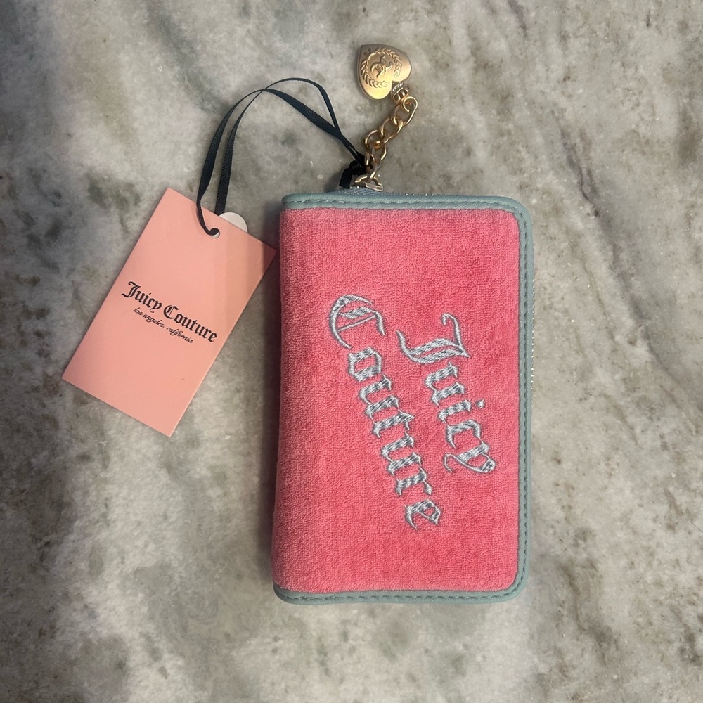 Juicy Couture Pink and Blue Wallet